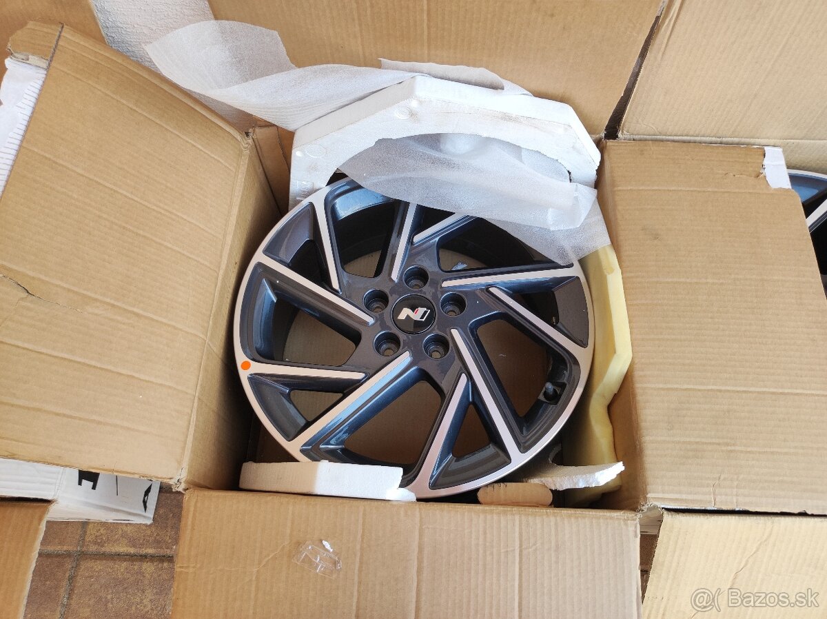 Hlinikove disky 5x114,3 R18 Hyundai i30 Nline