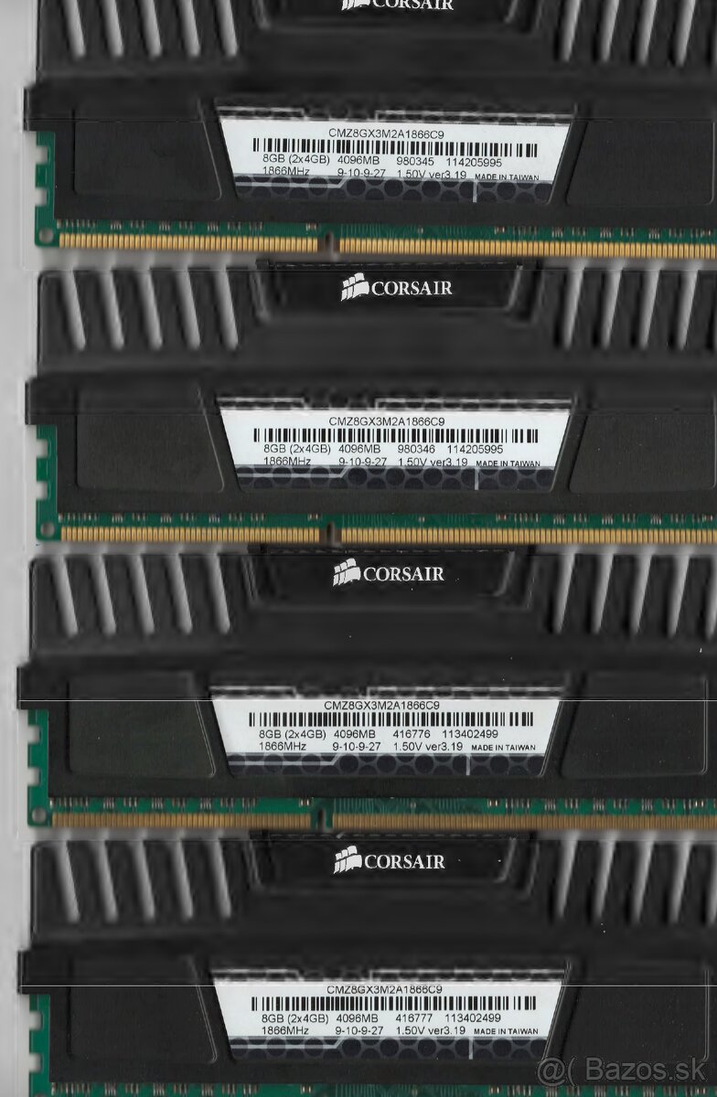 DDR 3 CORSAIR 32GB RAM