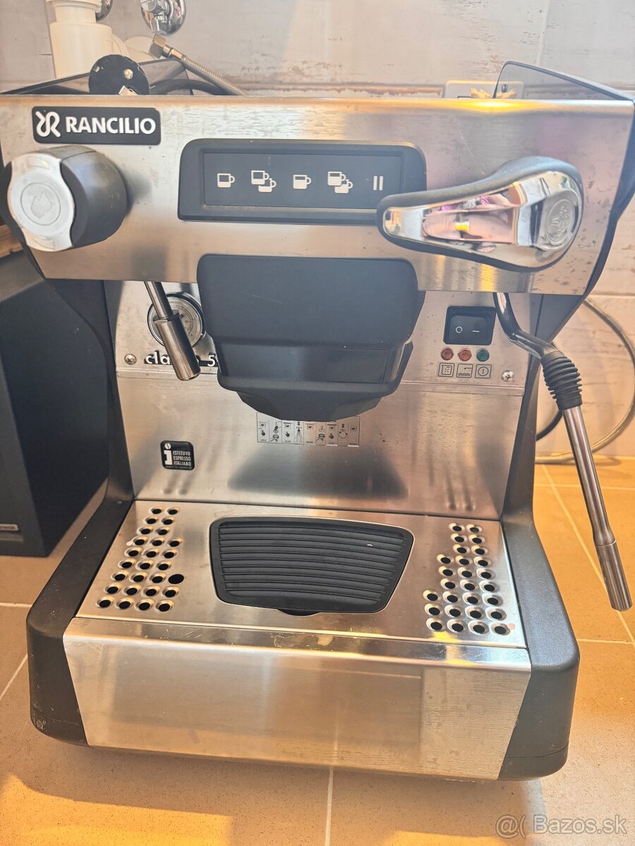 Pakovy espresso automat. kavovar Rancilio classe 5 USB