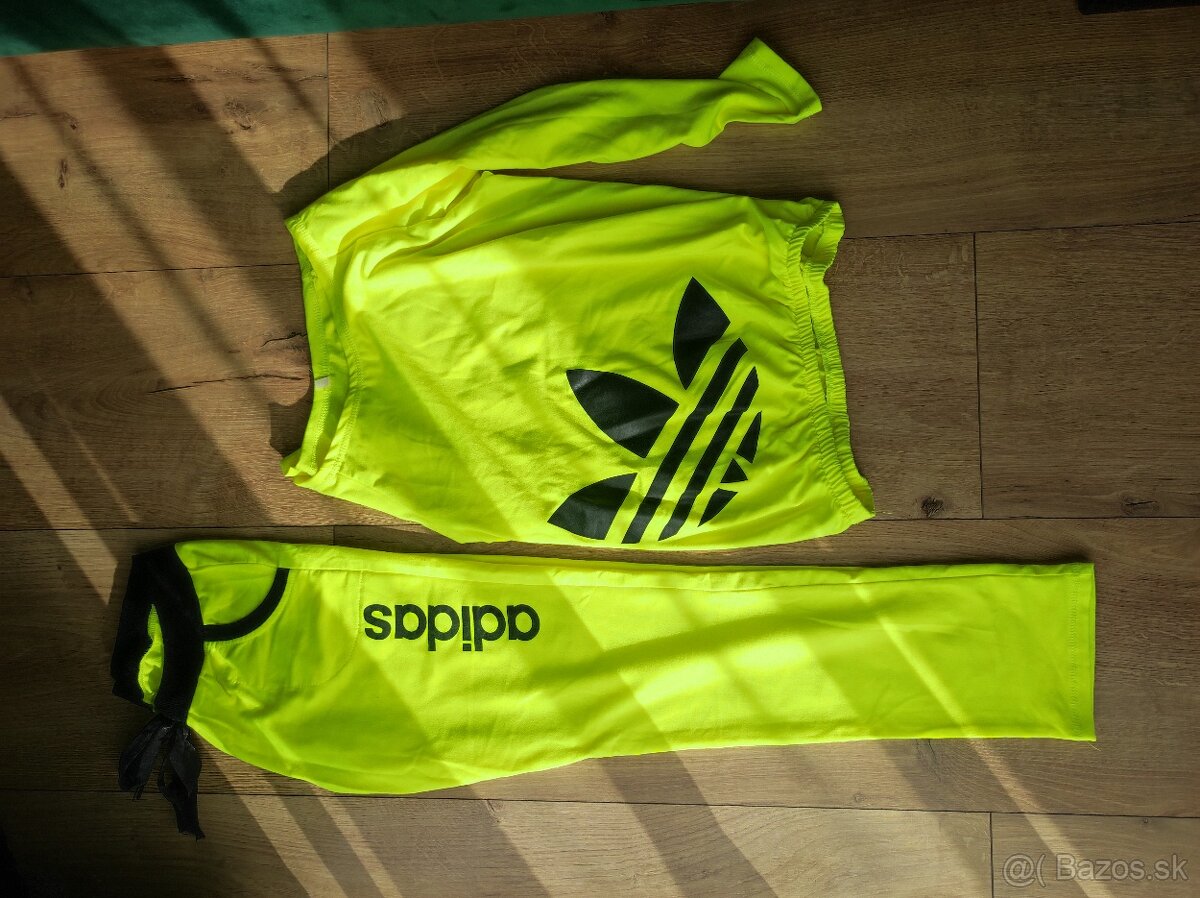 Adidas súprava žltá