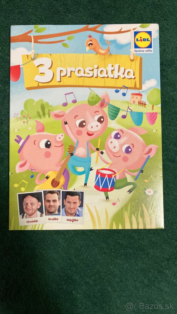 CD Lidl rozprávky 3 prasiatka