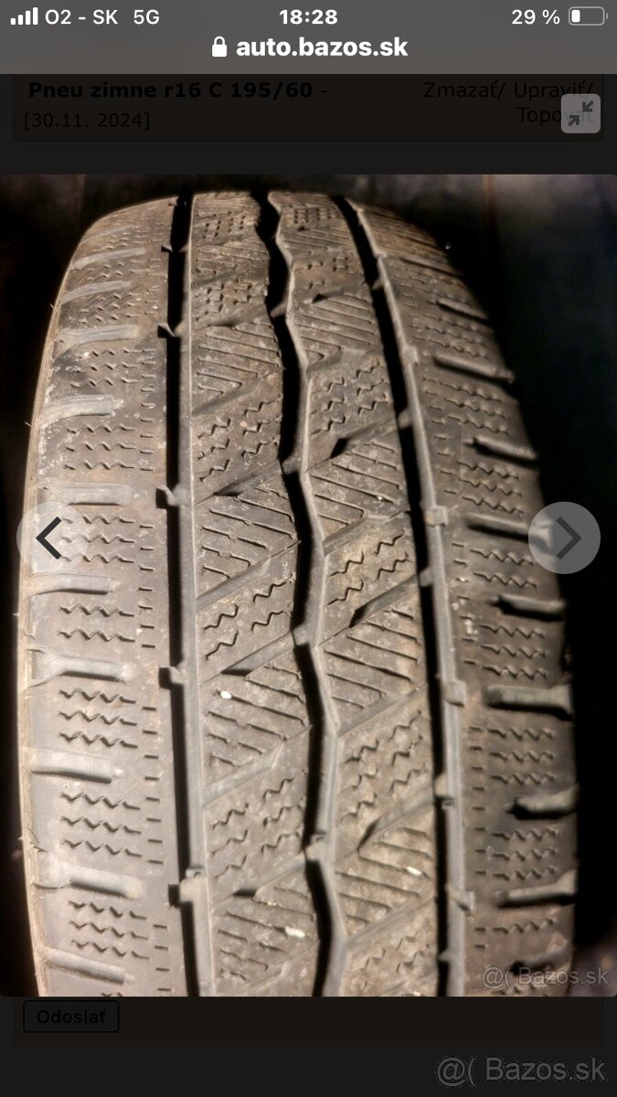 195/60 r16 c hankook zimne gumy