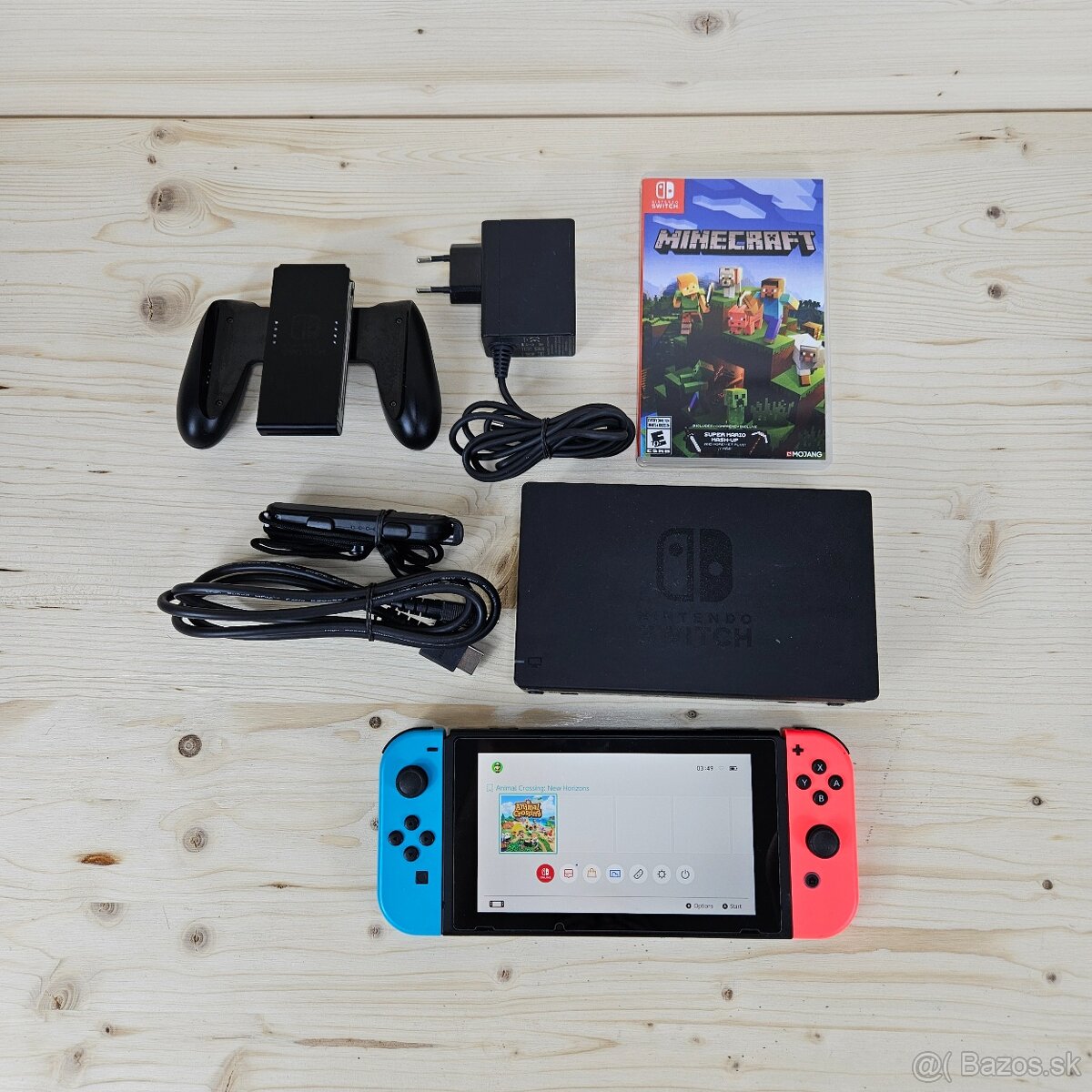 Nintendo Switch 64GB Karta + Minecraft