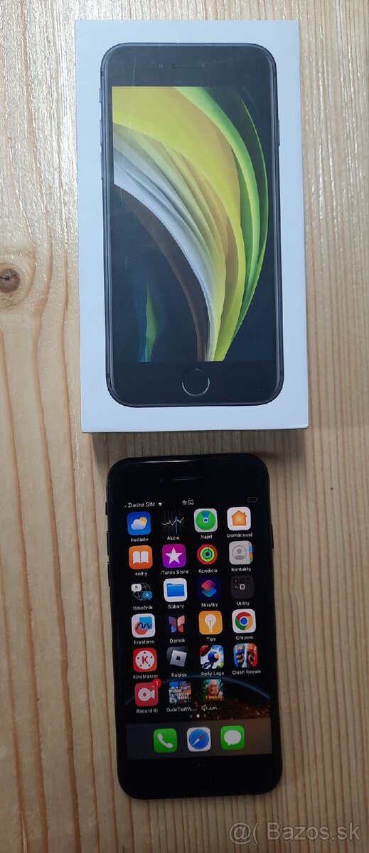 iPhone se 2022 128gb black