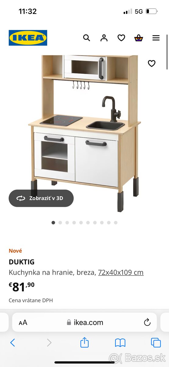 Detska kuchynka Ikea