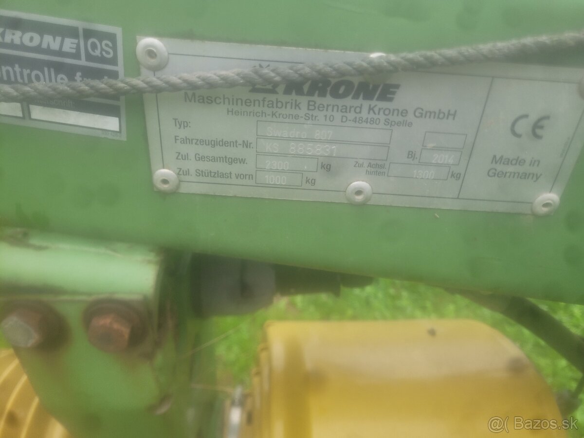 Krone swadro  807