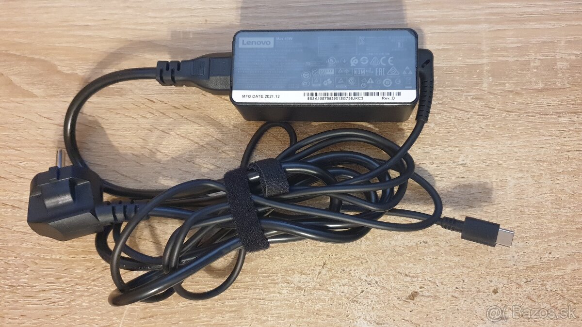 Predám Lenovo adaptér 45W 20V / 2.25A / USB-C