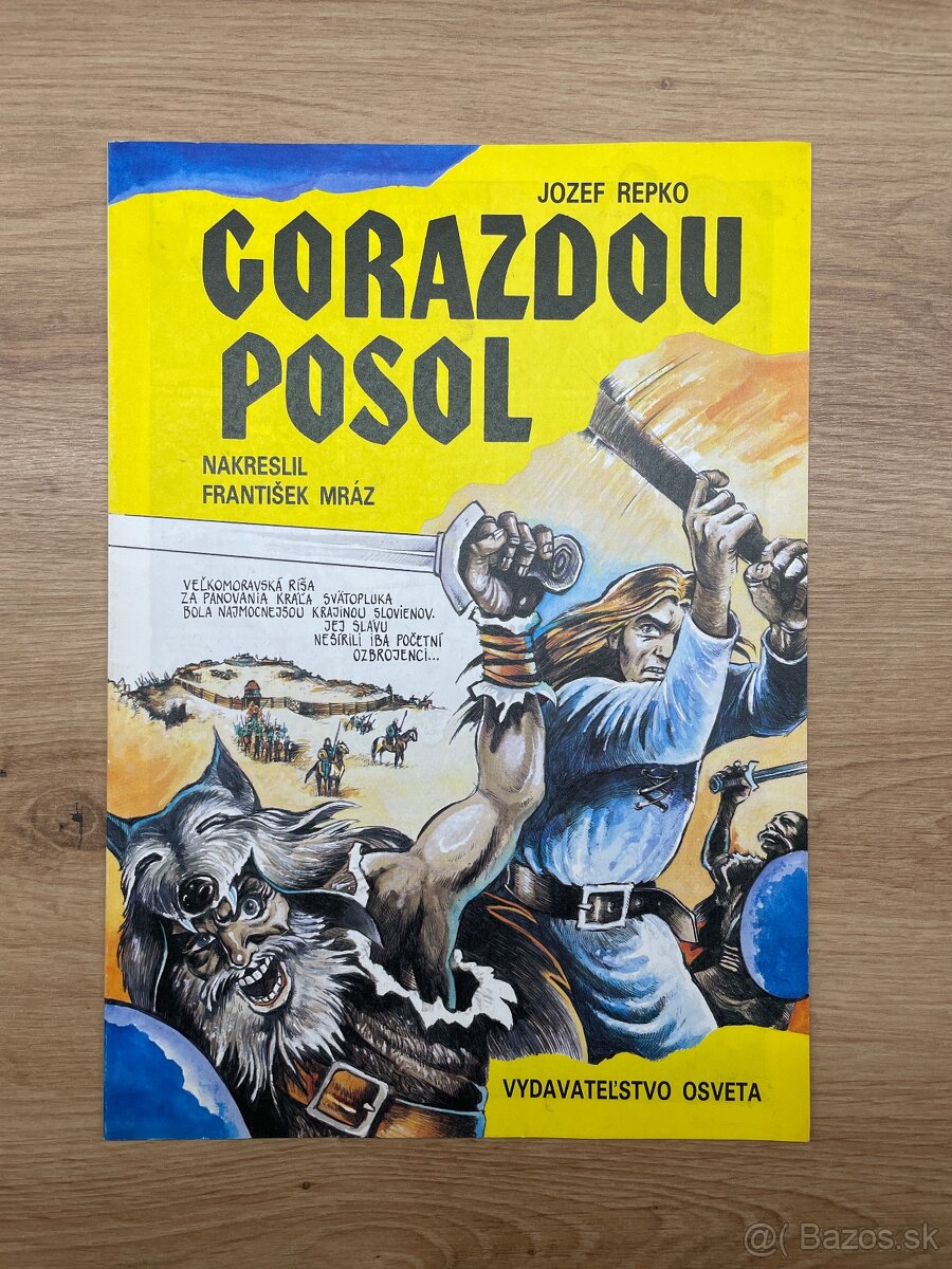 PREDAJ - starsi komiks - Jozef Repko - Gorazdov Posol 1990