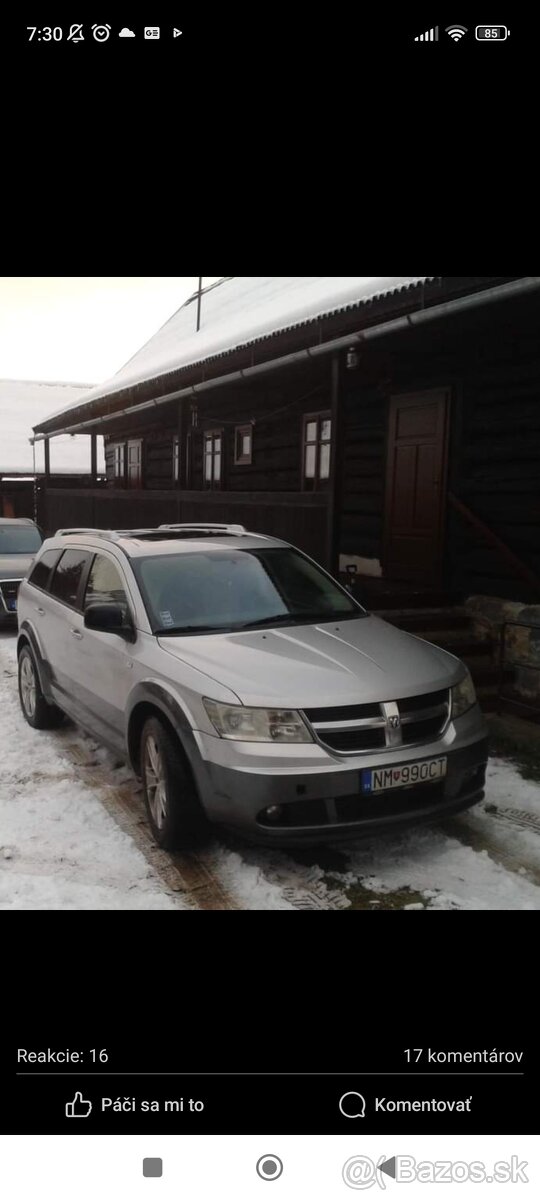 Dodge journey 2,0 crd automatická prevodovka