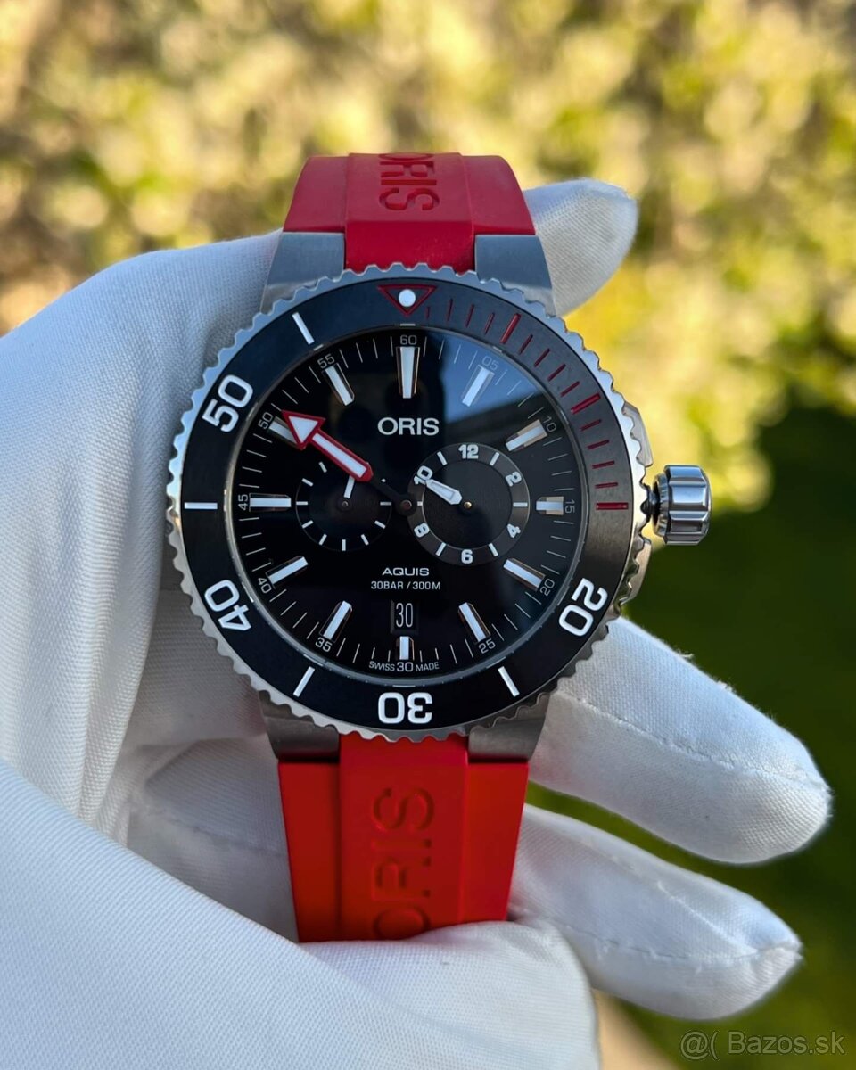 Oris, model Aquis Der Meistertaucher, originál hodinky