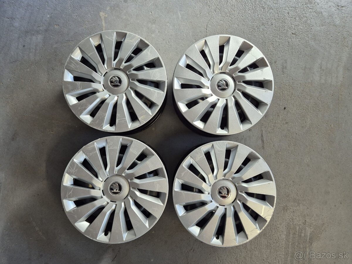 Plechové disky 5x112 r16 ET50 Seat,VW,Škoda,