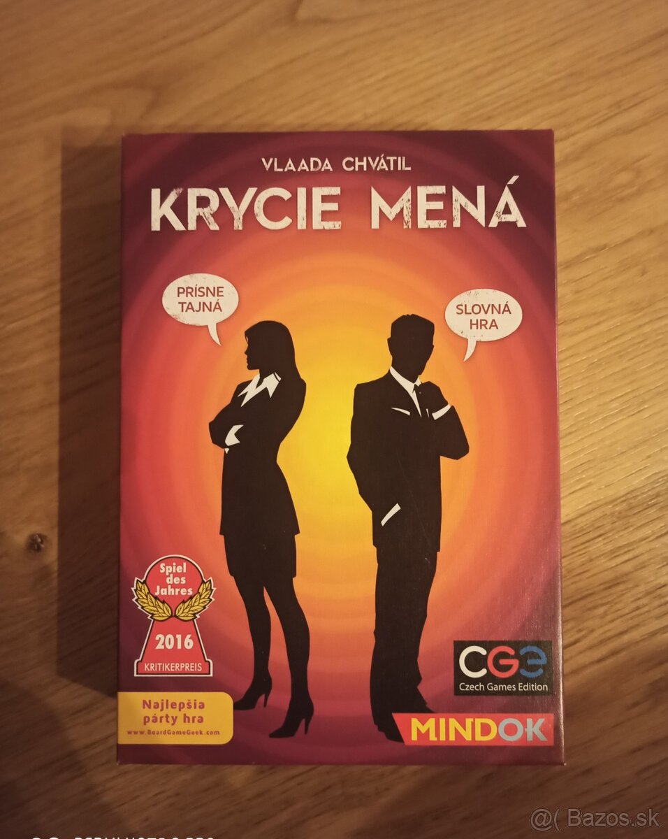 Spoločenská hra Krycie mena