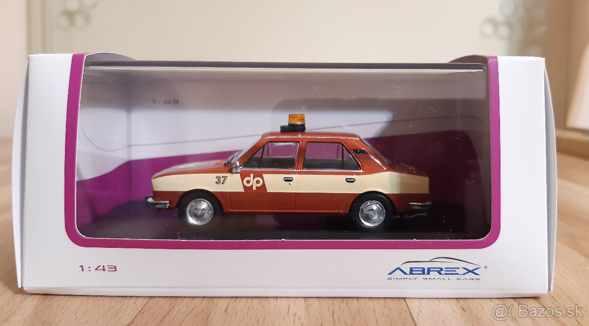 Abrex 1:43 ŠKODA 105L 1977 DP hl. města Prahy