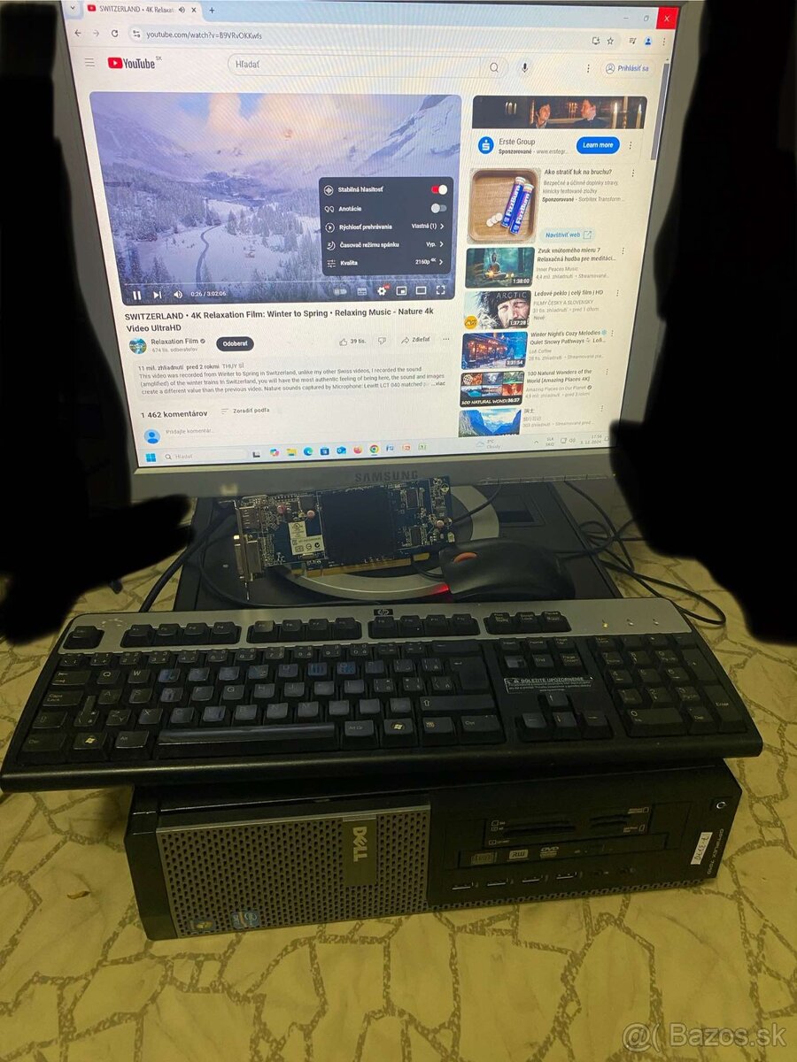 Predám dell optiplex 7010 i7 3770 16 gb ram ssd 256 gb + hdd