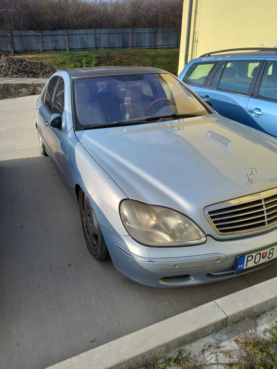 Predám Mercedes benz w220 s clase 320cdi