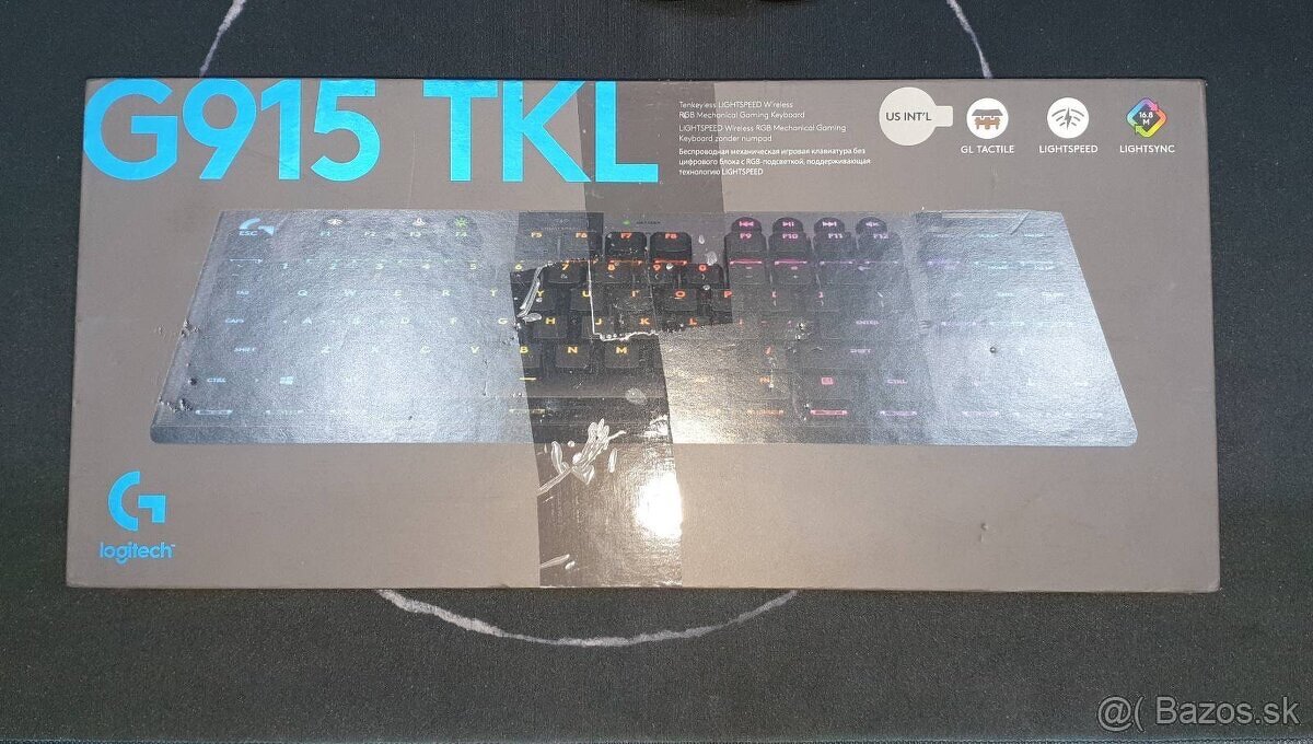 Predám klávesnicu Logitech G915 TKL