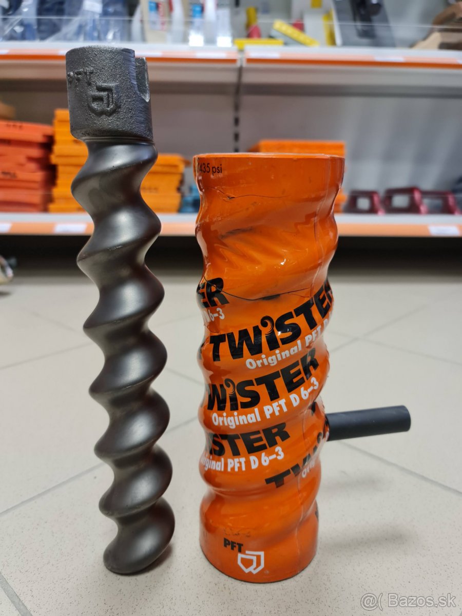 Šnekové čerpadlo na omietky Rotor+Stator PFT TWISTER D6–3 P