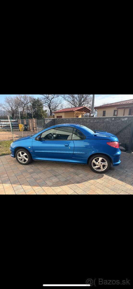 Peugeot 206cc 1.6 80kw