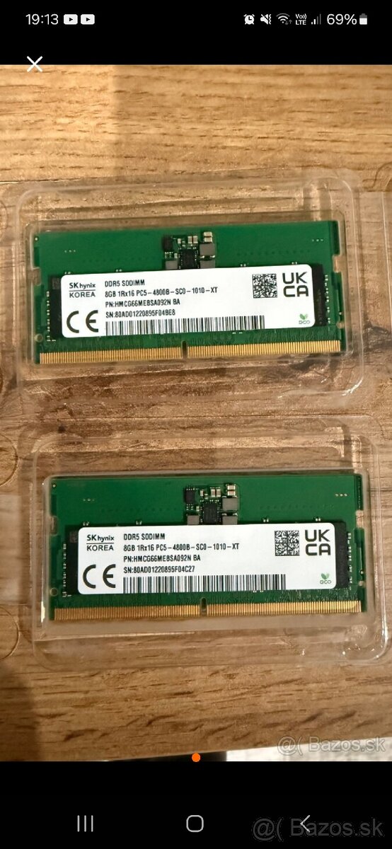 DDR5 RAM 8+8Gb