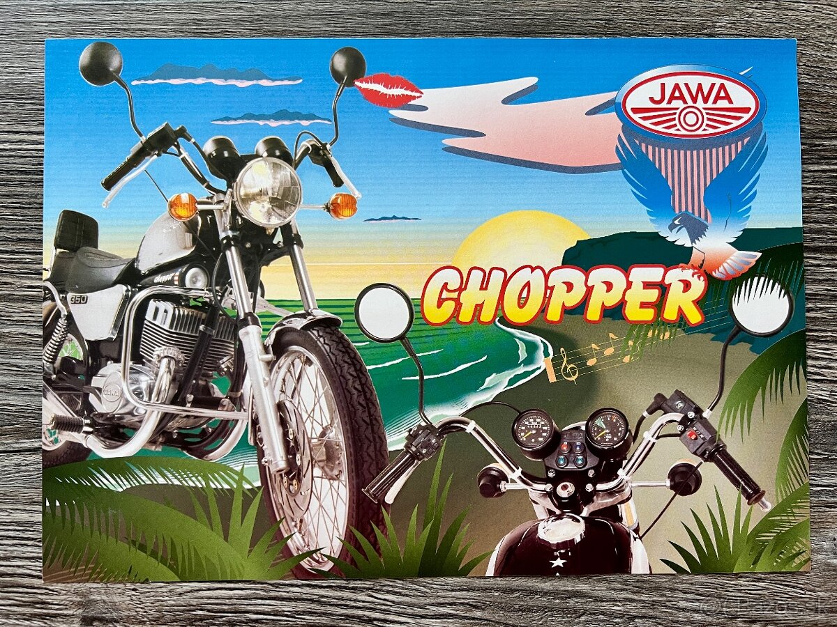 Prospekt - Jawa 350/639 Chopper ( 199X )