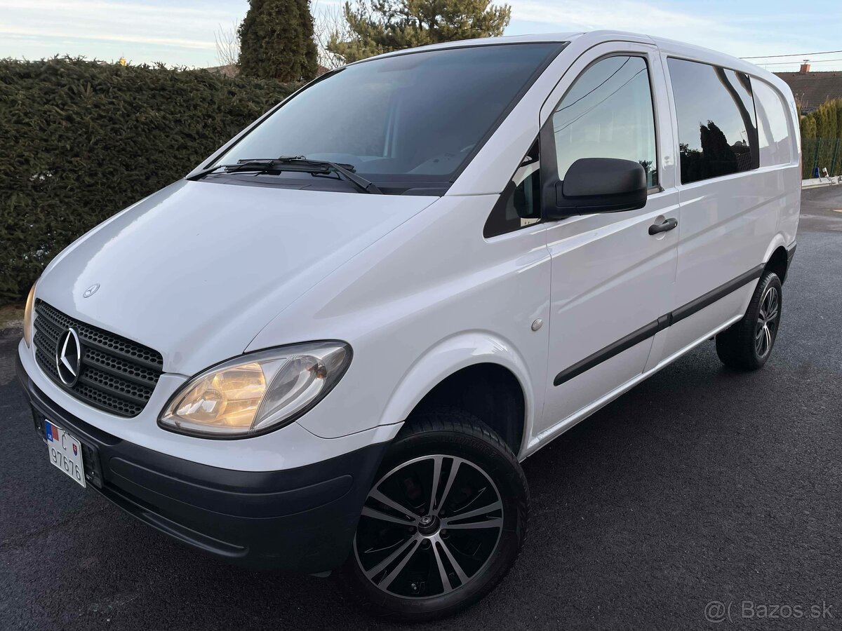 Mercedes VITO 4X4 2,2 Diesel 110 Kw, rv.2010 Automat 5-miest