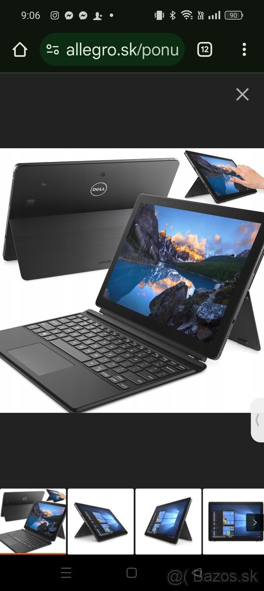 Dell LATITUDE 5290 2 v 1 IPS 13.3" CORE i5 8GB RAM 256GB SSD