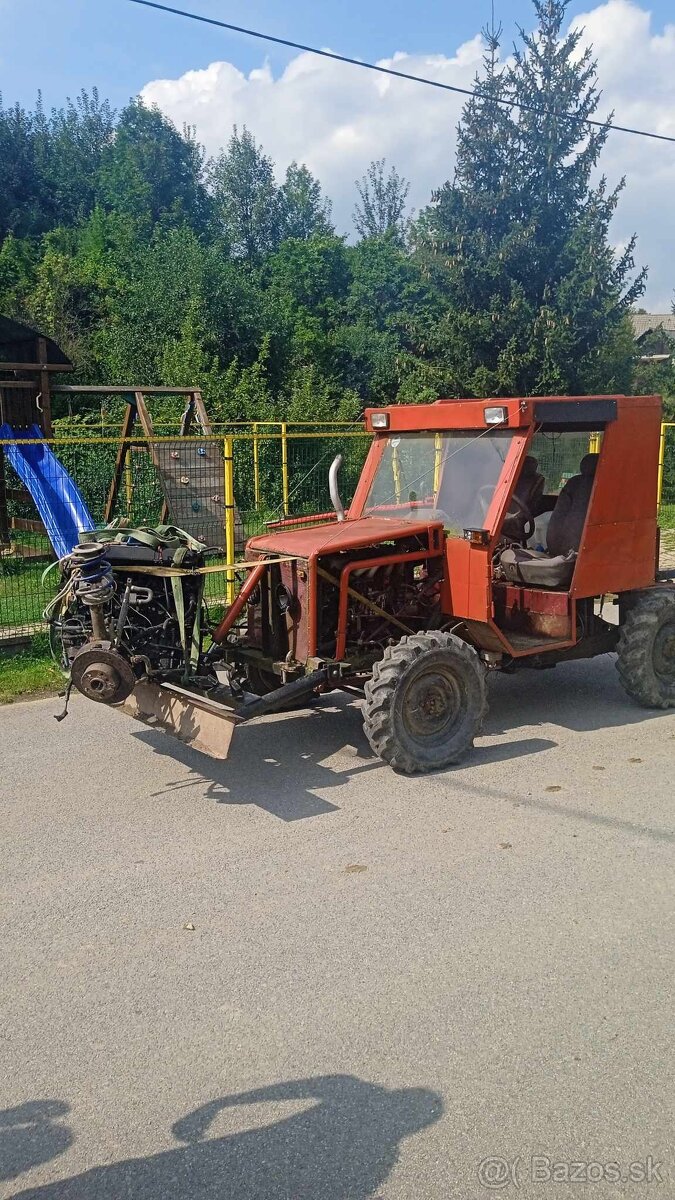 Traktor domácej výroby 4x4