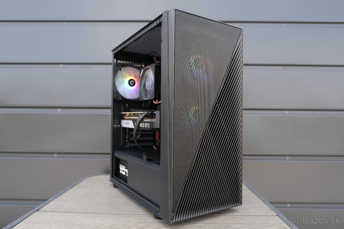 Herný PC, Ryzen 7 5800X, RTX 3070, RAM 16GB, SSD, 24m