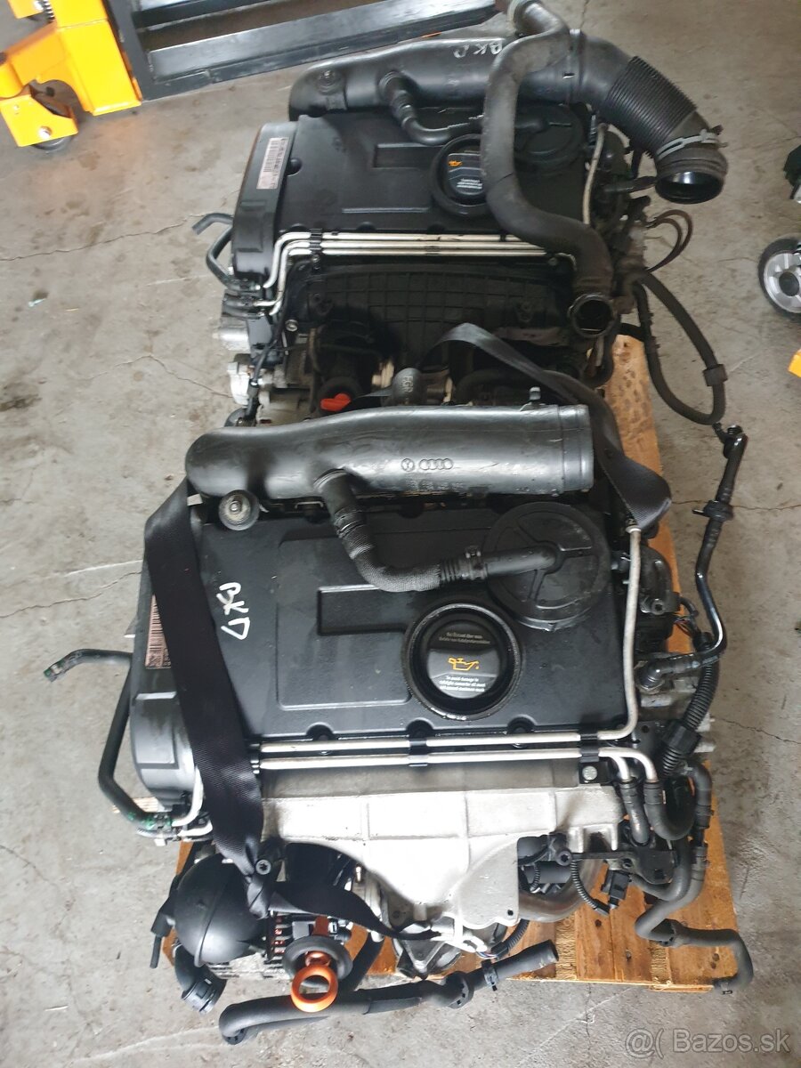 Motor 2.0tdi 103kw 100kw bkd bkp azv