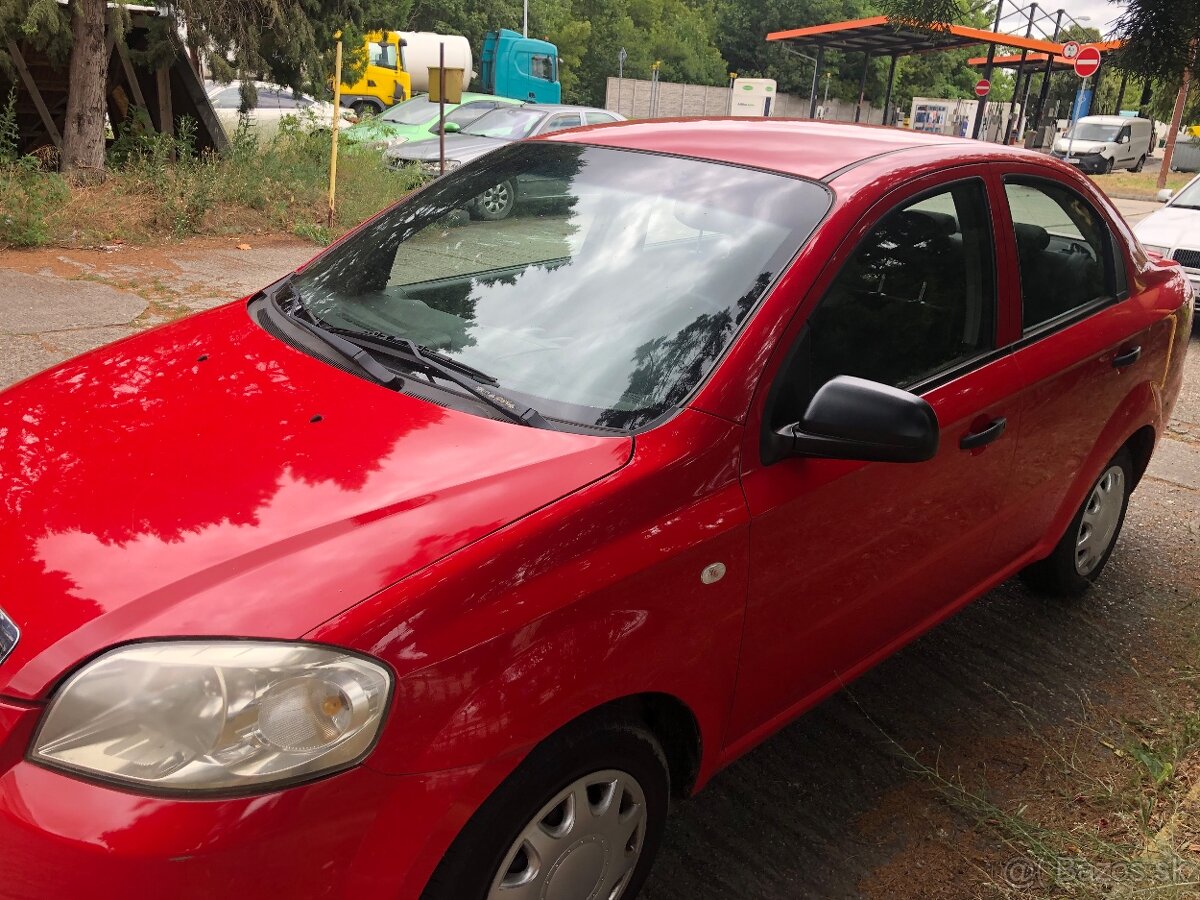 Chevrolet aveo 107000km 1majitel