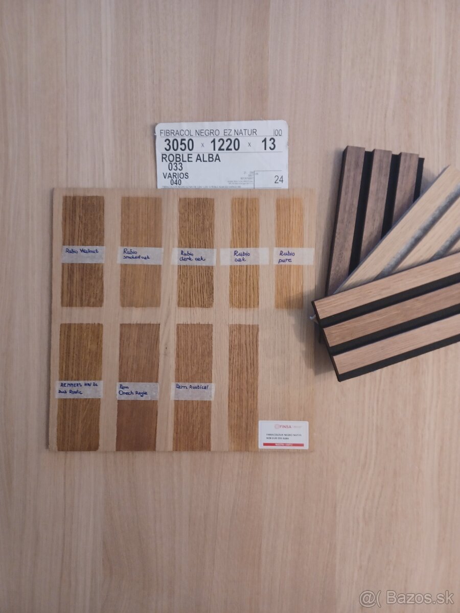 MDF panely dyhovane