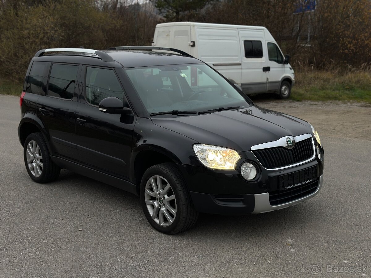 Škoda Yeti 2.0 TDi 4x4 DSG 6st ako VW tiguan 4 motion