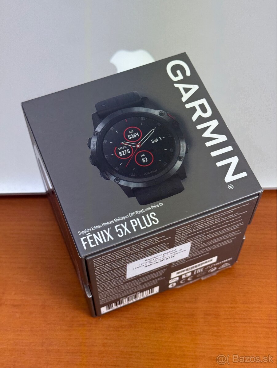 Garmin Fenix 5x Plus - nepoužite