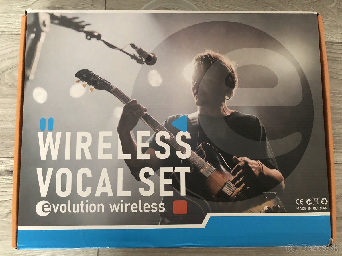 Sennheiser wireless eWG4 mikrofónny set