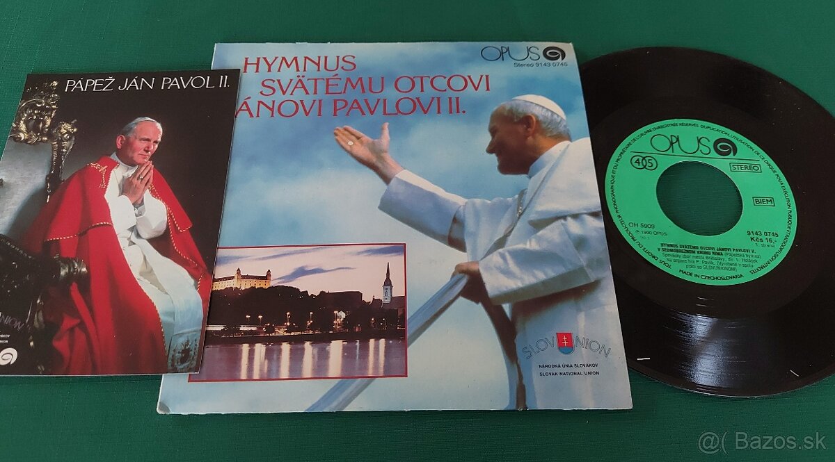 LP Hymnus Svätému otcovi Jánovi Pavlovi II.  vydal Opus