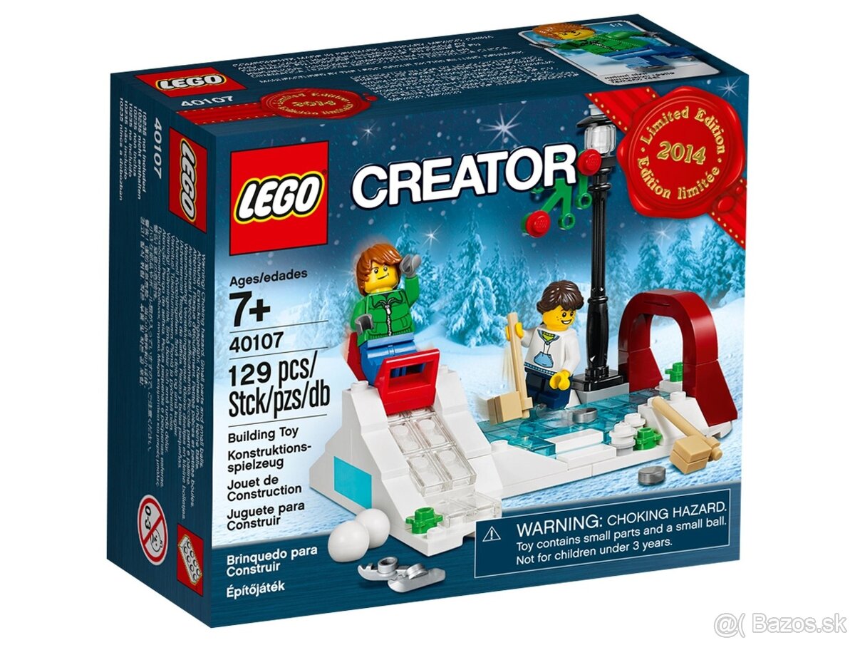 LEGO Creator 40107 -  Zimné radovánky (Limited Edition 2014)