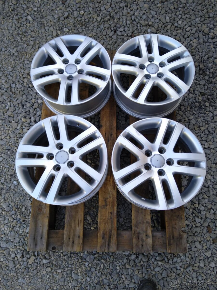 Alu 5 x 112 R 16" VW,ŠKODA,SEAT + zimné pneu.