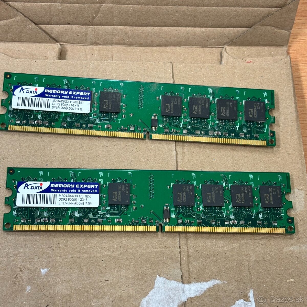 DDR2 2x 1GB RAM