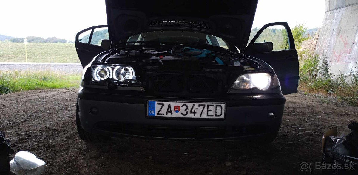 Predám  svetlá Angel eyes na BMW e46