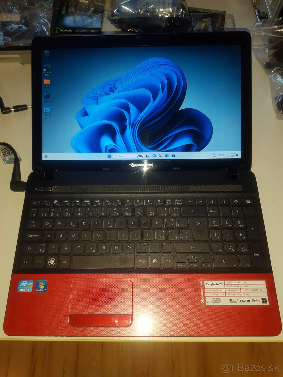 Packard Bell P5WS0 i3-2310M/4GB/240SSD/win11 ideálny pre štu