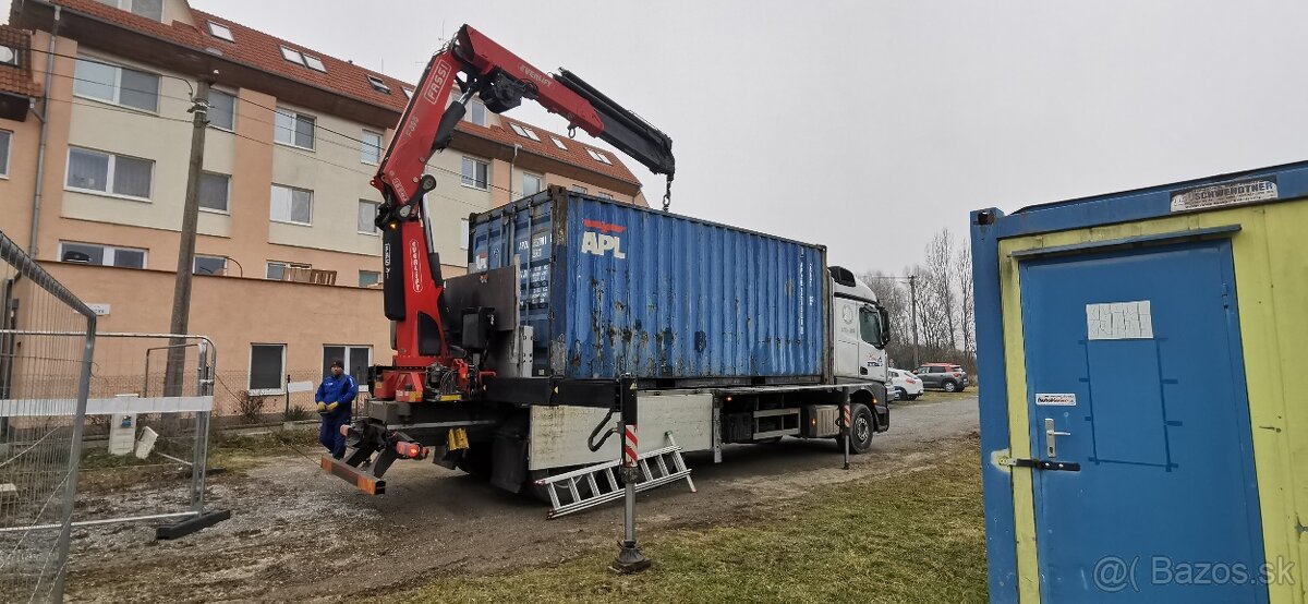 Prenájom odstavnej plochy a skladových kontajnerov