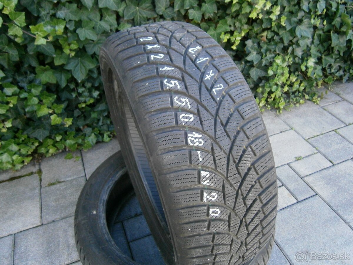 Predám 2x zimné pneu TOYO 215/50 R18 92V