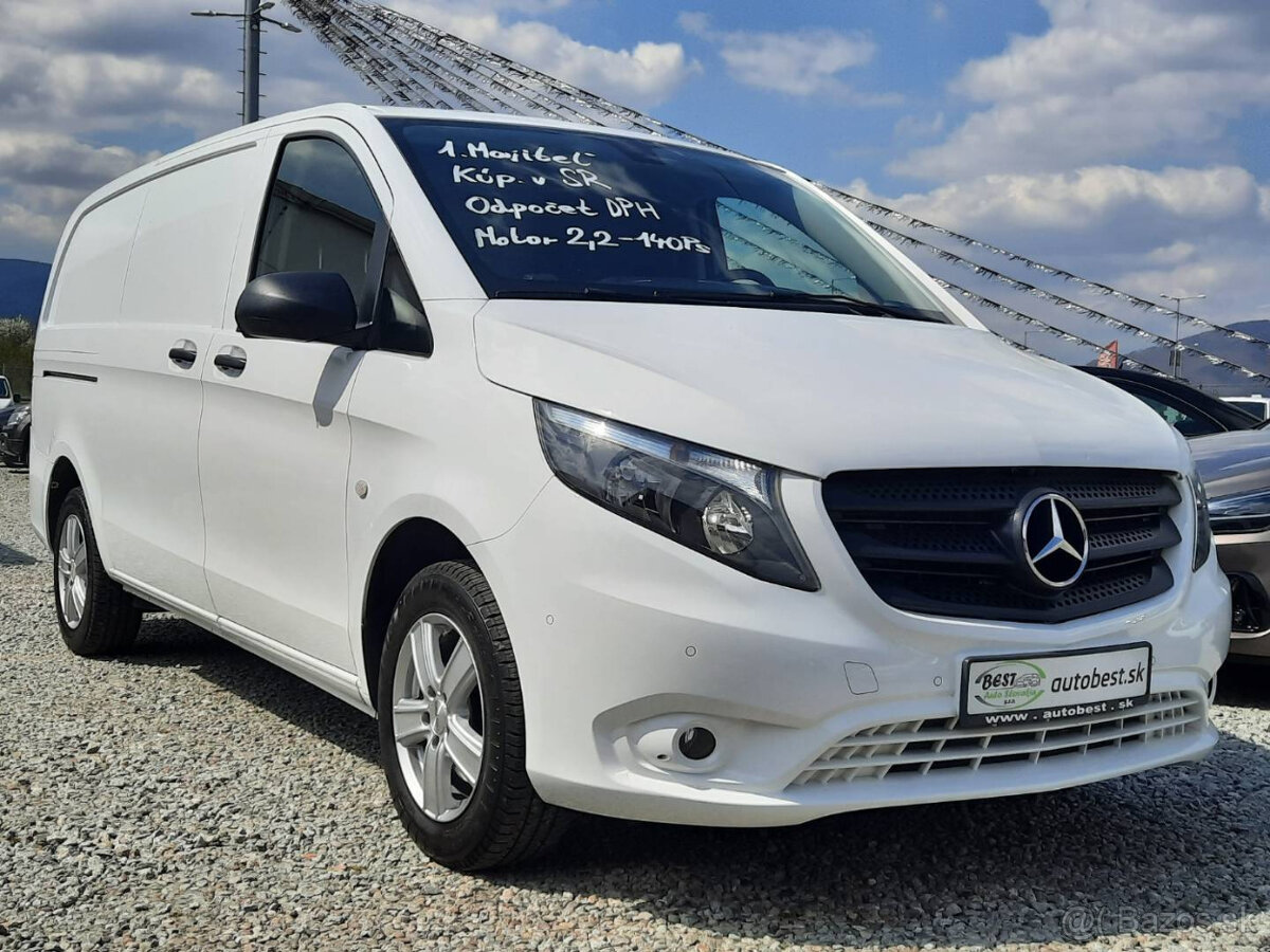 Mercedes Vito 114 CDI - L3 extralang - Odpočet DPH 23%