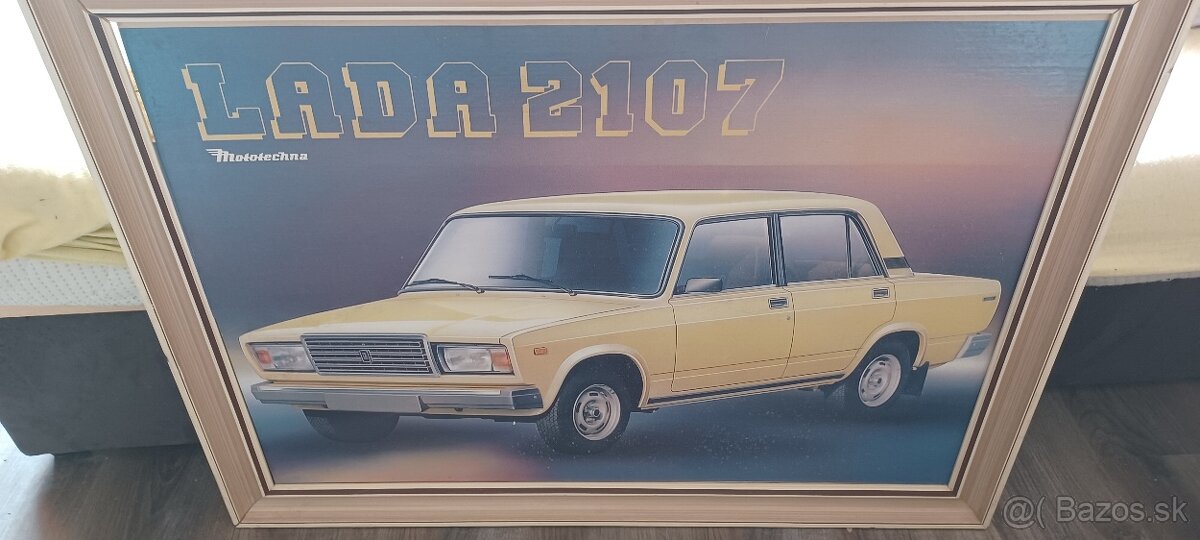 Plagat obraz lada 2107