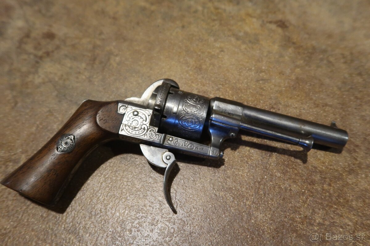 De luxe historický revolver LEFAUCHEUX 7 mm Origo SA