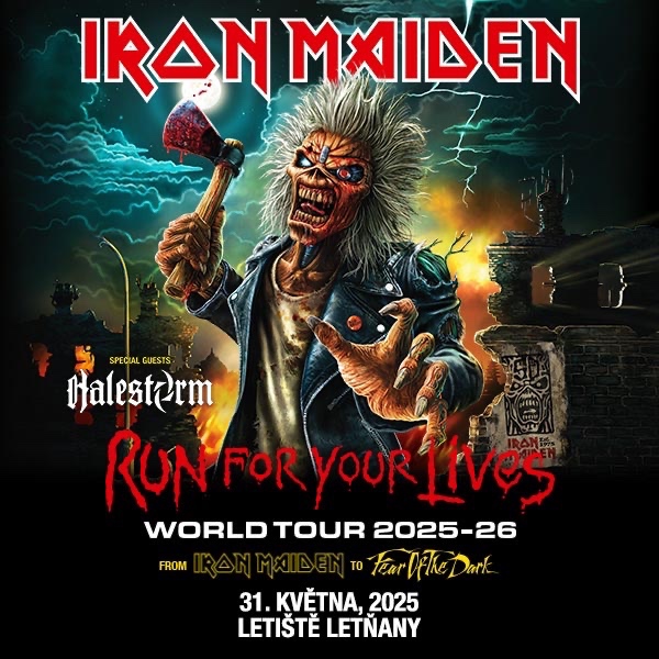 Iron Maiden Praha 31.5.2025