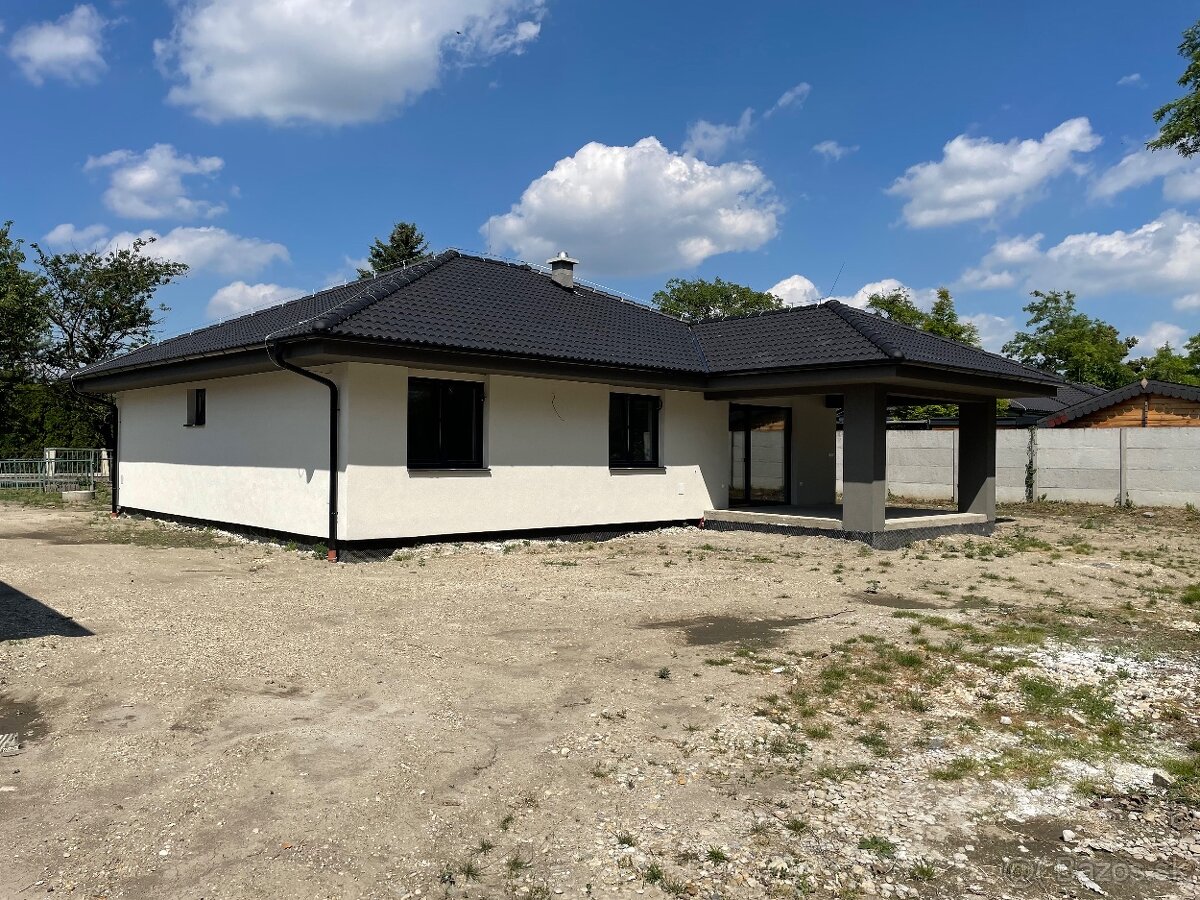 Novostavba 4-izbový rodinný dom-bungalov