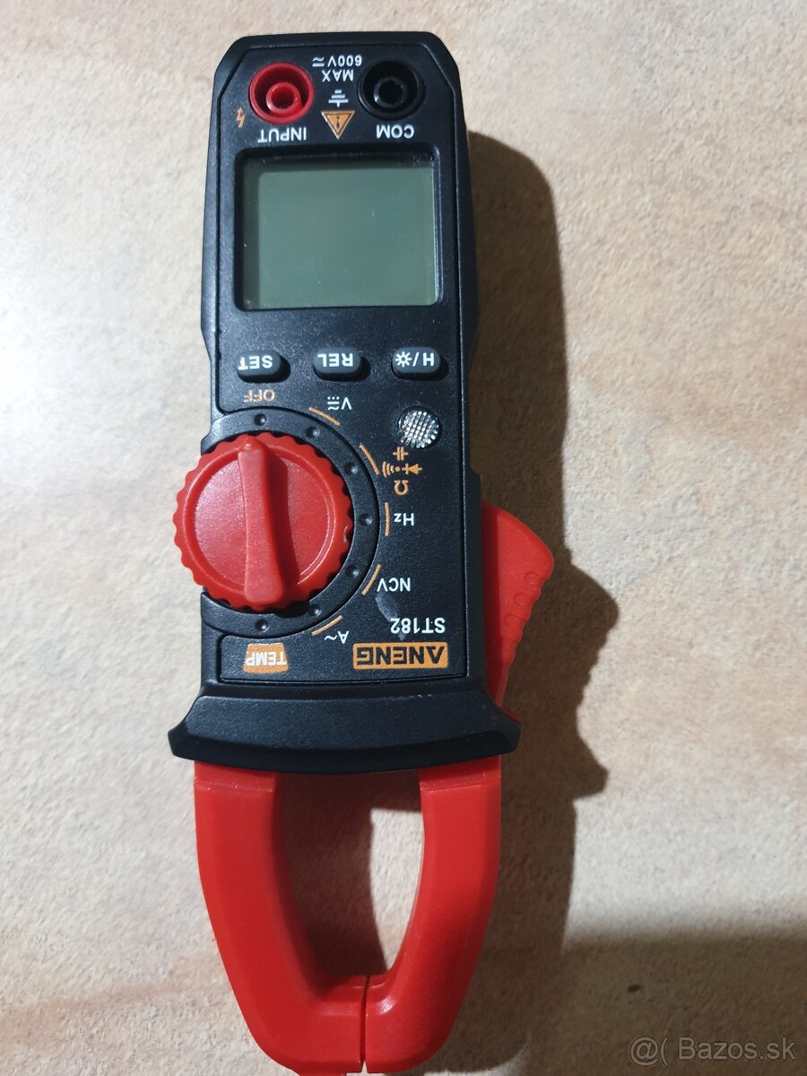 Predam novy klieštovy multimeter ANENG ST182 ANENF