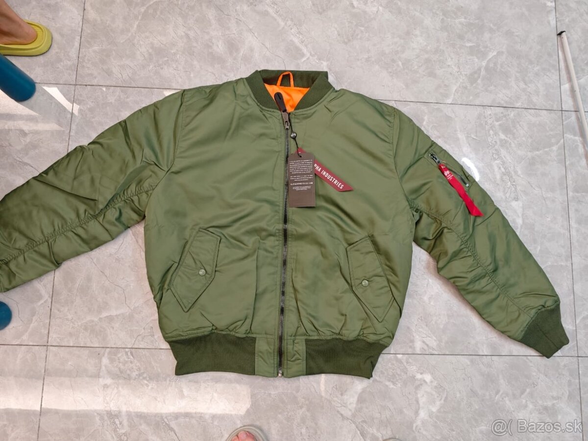 Alpha industries bomber bunda vel L