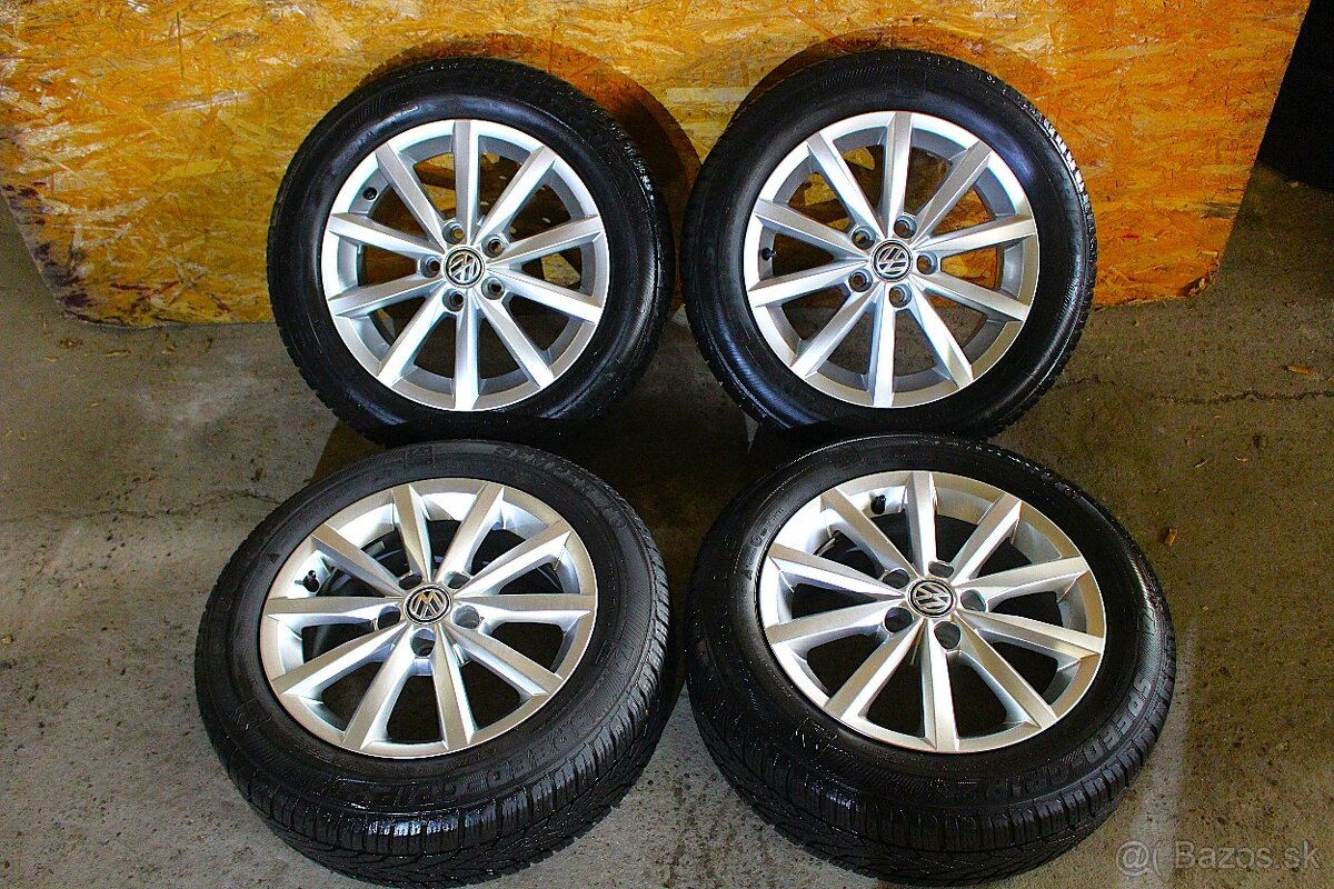 15".. 5x100 r15..ORIGINAL...VOLKSWAGEN...POLO...ZIMNA...SADA